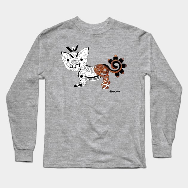 brownie cougar ecopop Long Sleeve T-Shirt by jorge_lebeau